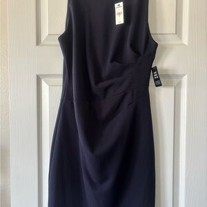 Express Navy Sleeveless Dress